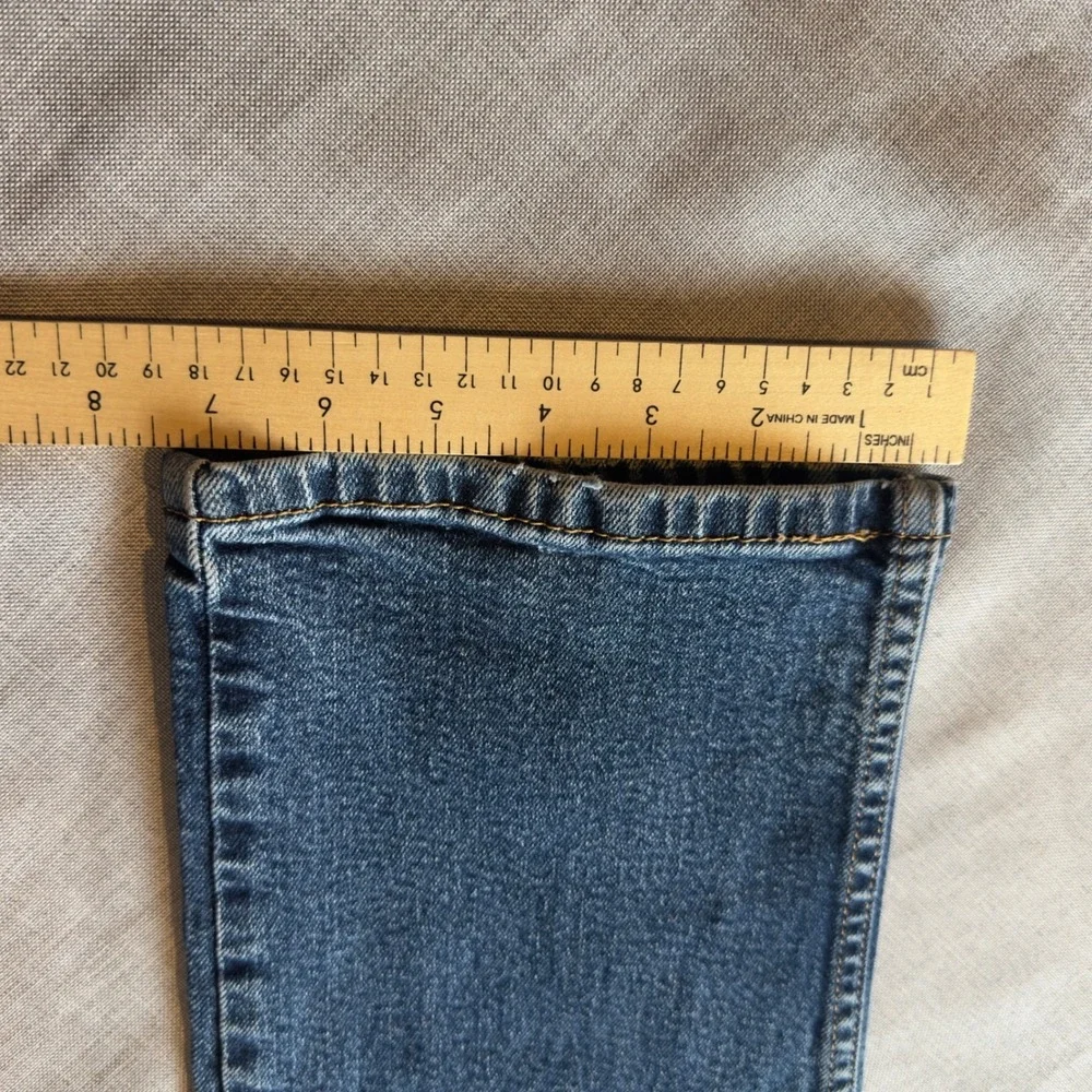 Levis 514 Straight Fit Jeans Mens 34x30 Medium Wash Blue Stretch Denim Utility